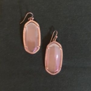 Kendra Scott - Medium Size Silver/ClearEarrings
